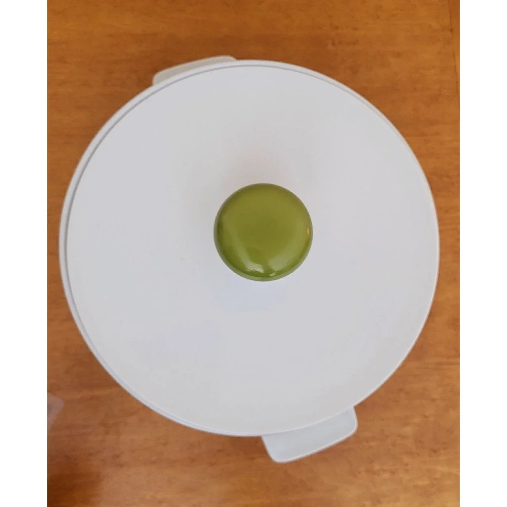 2 Dead Stock Avocado Green Royal Prestige Mandala Serving  Lid Bowls MCM Granada